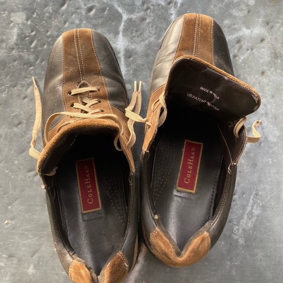 vintage looking bowling style Cole Haan nike air size 10 - Picture 5 of 5